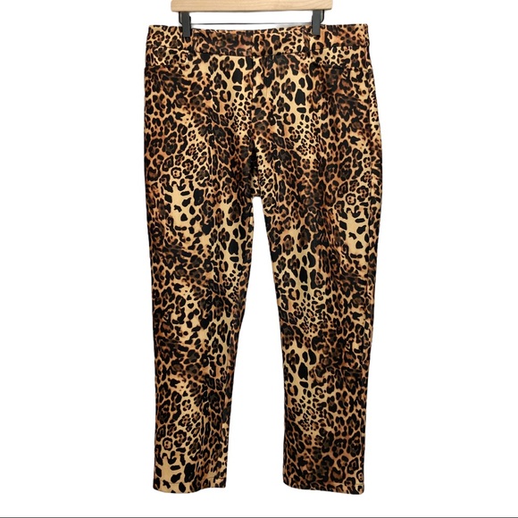 Eloquii animal print kady slim fit pants - Picture 2 of 7